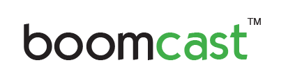 Boomcast logo manage mobile campaigns