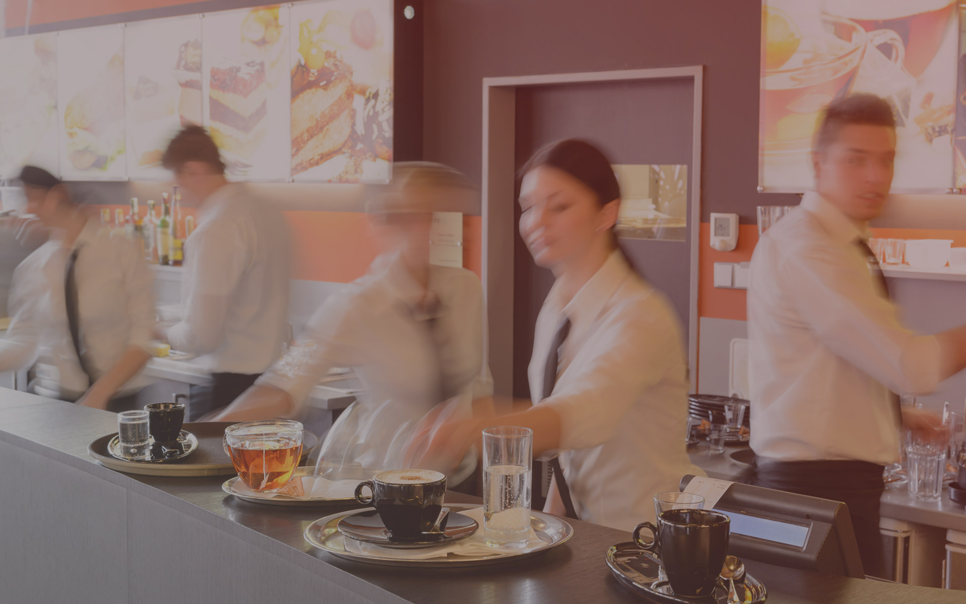 Cafe bar image Hospitality & leisure sector Boomerang